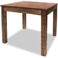 vidaXL Esszimmertisch Recyceltes Massivholz 82 x 80 x 76 cm - Esstisch - Esstische - Esszimmertische - Esszimmertisch