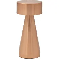 Luxus Europe - Tischlampe Touch Chloé Rosé - Kabellose LED-Tischlampe für den Innenbereich – USB-C wiederaufladbar