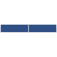 Syfax Seitenmarkise Ausziehbar Blau 180x1200 cm