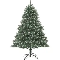 Syfax Künstlicher Weihnachtsbaum mit Ständer 180 cm PVC