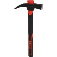 Ks Tools 142.2010, Latthammer, Stahl, Glasfaser, Schwarz, Rot, 37 cm, 920 g