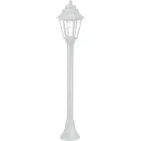 GGM Moebel International Dafne Classic Stehleuchte Kunststoff Weiß 1 Licht E27