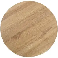 Syfax Bistrotisch Hellbraun 60 cm MDF