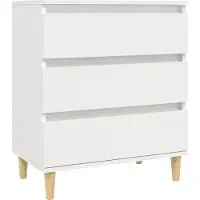 Syfax Sideboard Weiß 60x35x70 cm Holzwerkstoff