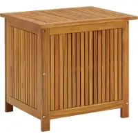 vidaXL Garten Aufbewahrungsbox 60x50x58 cm Massivholz Akazie - Garten-Aufbewahrungsbox - Garten-Aufbewahrungsboxen - Staubox - Stauboxen