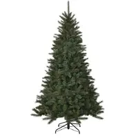 Black Box Trees Toronto Weihnachtsbaum Künstlich - Kunstbaum mit Frost-Effekt und Scharnierkonstruktion - Christbaum mit natürlicher Optik - H120 x Ø87 cm - Grün