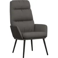 Syfax dkd-home-decor Relaxsessel Dunkelgrau Stoff 70 x 77 x 98 cm