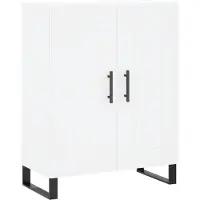 Syfax Sideboard Weiß 69,5x34x90 cm Holzwerkstoff