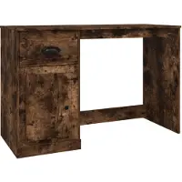 Syfax Schreibtisch mit Schublade Räuchereiche 115x50x75cm