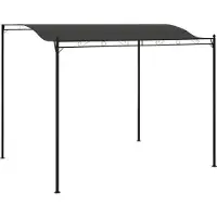 Syfax Pavillon 3 x 2,4 m Anthrazit und Schwarz