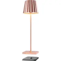 Sompex Troll 2.0 LED-Akkuleuchte-Roségold-mit LED (2700K/3000K)