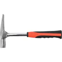 YATO YT-4563, Mauerwerkhammer, Stahl, Stahl, Schwarz, Rot, Silber, 600 g, 833 g