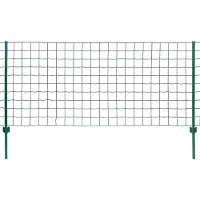Syfax Metallzaun Stahl 20 x 0,8 m Grün