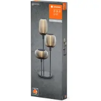 Ledvance LED Standleuchte DECOR STICK FLOOR 3XE27 DG Dunkelgrau
