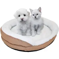 Syntrox Germany Syntrox Beheizbares Tierbett Hundebett Katzenbett Schlafplatz 76x12cm