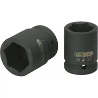 Ks Tools 515.1318, Steckschlüsselbuchse, Schwarz, 1 Kopf/Köpfe, 3/4", Metrisch, 18 mm