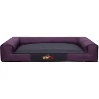 HOBBYDOG Orthopädisches Hundebett "Medico Standard" L - 94x62x15cm - gesund & komfortabel, 2 Schichten Schaumstoff, , ideal für ältere Hunde