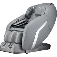 HOME DELUXE - Massagesessel DUNES Anthrazit - inkl. Zero Gravity Funktion, Bluetooth und Heizung I Massagestuhl Relaxsessel mit Wärmefunktion