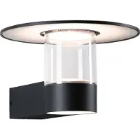 Paulmann LED-Außenwandleuchte Sienna, Aluminium, Sensor