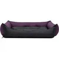 HOBBYDOG Hundebett "Eco" XL – 82×60 cm, robust & pflegeleicht, Hundekissen, Hundebett Schlafplatz Hundekissen, für mittelgroße Hunde