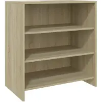 Syfax Sideboard Sonoma-Eiche 70x40,5x75 cm Holzwerkstoff
