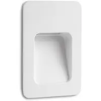 Faro 70396, Außen-Bodenbeleuchtung, Weiß, Aluminium, IP44, II, 3 W