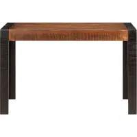 Syfax Esstisch Honigbraun 120x60x76 cm Massivholz Mango