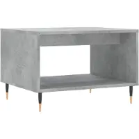 Syfax Couchtisch Betongrau 60x50x40 cm Holzwerkstoff