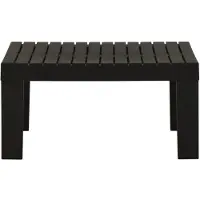 Syfax Lounge-Gartentisch Kunststoff Grau