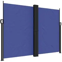 Syfax Seitenmarkise Ausziehbar Blau 180x600 cm