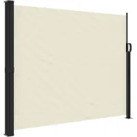 Syfax Seitenmarkise Ausziehbar Creme 160x300 cm