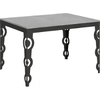 Itamoby Ausziehbarer Tisch 90x120/224 cm Karamay Evolution Cement Anthrazit Gestell