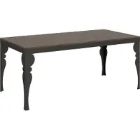 Itamoby Ausziehbarer Tisch 90x180/284 cm Paxon Evolution Walnuss-Anthrazit-Gestell