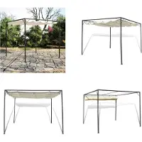vidaXL Gartenpavillon mit versenkbarem Dach - Sonnendach - Sonnendächer - Gartenpavillon - Gartenpavillons