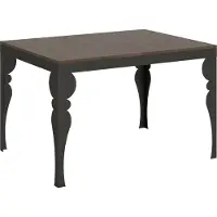 Itamoby Ausziehbarer Tisch 90x120/224 cm Paxon Evolution Gestell Walnuss Anthrazit