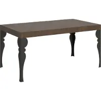 Itamoby - Ausziehtisch 160/264x90 cm Paxon Nussbaum Tischbeine Anthrazit