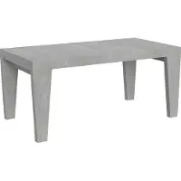 Itamoby Ausziehbarer Tisch 200/460x90 cm Spimbo Beton