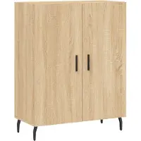 Syfax Sideboard Sonoma-Eiche 69,5x34x90 cm Holzwerkstoff