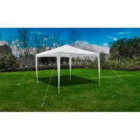 The Living Store Gartenpavillon mit Pyramidendach 3 x 3 m