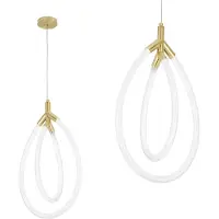 Toolight Hängelampe Led G017-Cp Gold