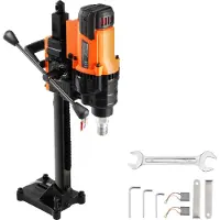 Vevor Kernbohrmaschine Diamantkernbohrgerät mit Bohrdurchmesser 2-20 cm mit Stän