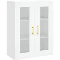 Syfax Wandschrank Weiß 69,5x34x90 cm