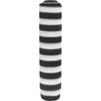 Syfax Zaunblende Anthrazit und Weiß 2x50 m HDPE 195 g/m²