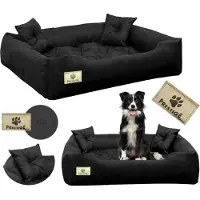 AIO Factory Hundebett PRESTIGE 75x65 cm wasserdicht schwarz