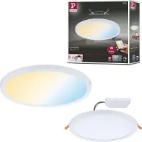 Paulmann Panel Areo ZigBee CCT rund weiß 23cm