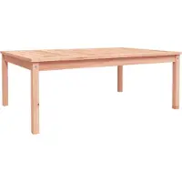 Syfax Gartentisch 121x82,5x45 cm Massivholz Douglasie