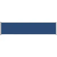 Syfax Seitenmarkise Ausziehbar 140x600 cm Blau