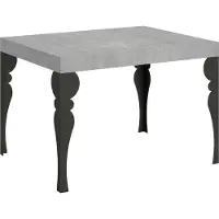 Itamoby Ausziehbarer Tisch 70 x 110/194 cm, Gestell Paxon Cement Anthrazit