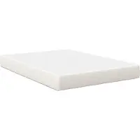 Syfax Bettmatratze mit Matratze Creme 160 x 200 cm Stoff