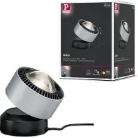 Paulmann LED-Tischleuchte Aldan, aluminium, 10 cm, dim